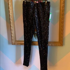 NWT Tipsy Elves sequin leggings